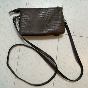 Poppy Barley Smoke Grey 3-in-1 Wristlet